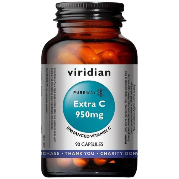 Viridian - Extra C 950mg 90 Vegi Capsules