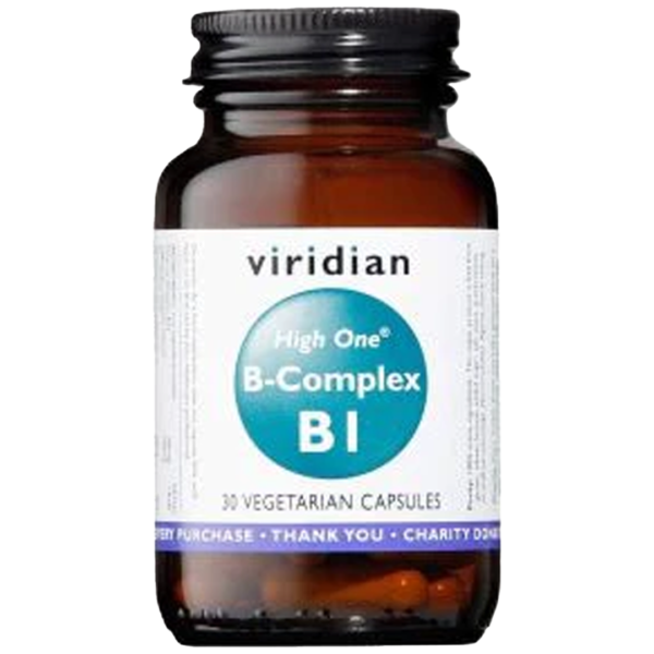 Viridian Vitamin B1 Complex Vegi Capsules