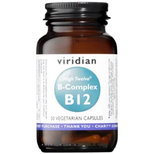 Viridian Vitamin B12 Complex Vegi Capsules