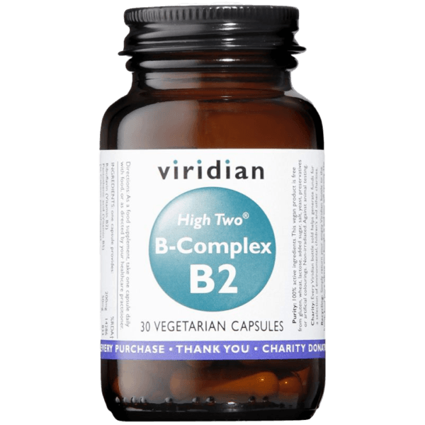 Viridian Vitamin B2 Complex Vegi Capsules