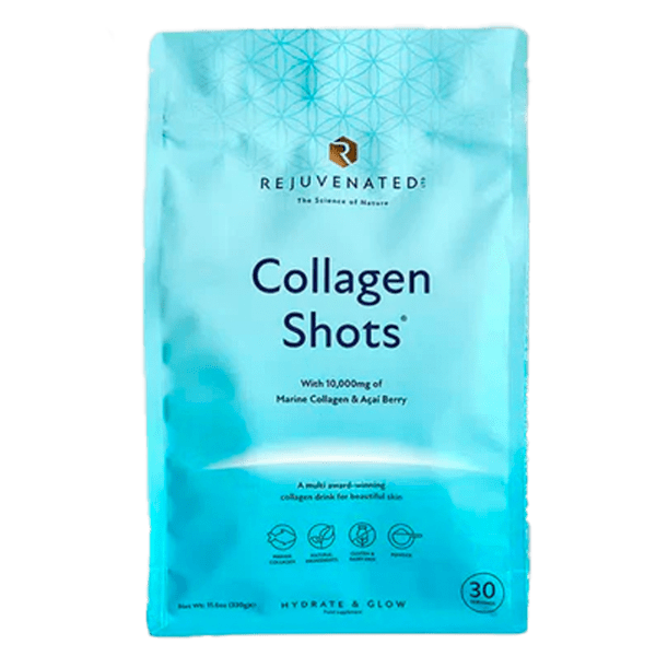 Rejuvenated Collagen Shots Pouch (30 Servings) Award Winning Collagen Supplement