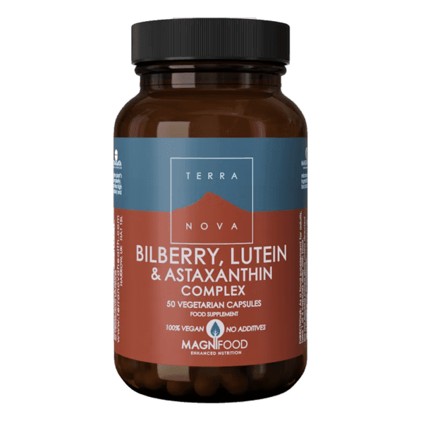 Terra Nova - Bilberry, Lutein & Astaxanthin Complex (50 Capsules)