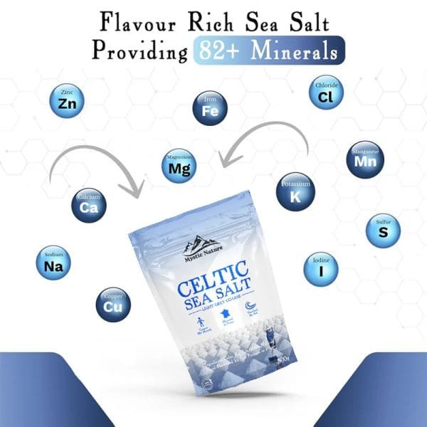 Celtic Sea Salt 500g - Light Grey Coarse - Image 3