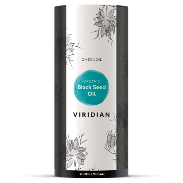 Viridian - 100% Organic Black Seed Oil 200ml - Image 2