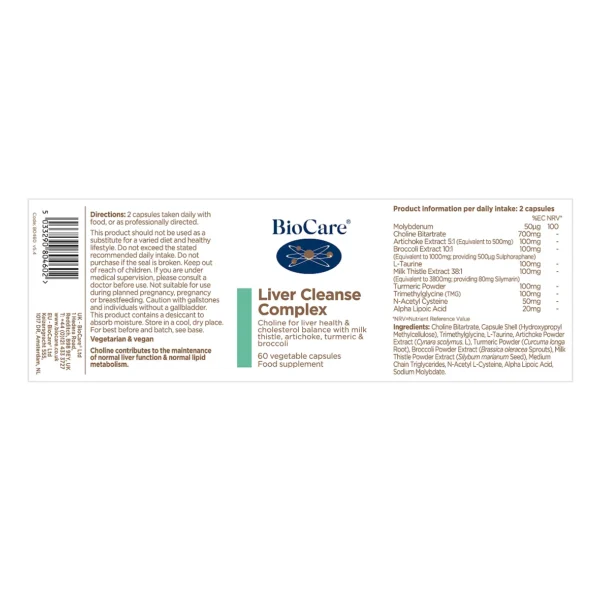 BioCare - Liver Cleanse Complex - Image 2