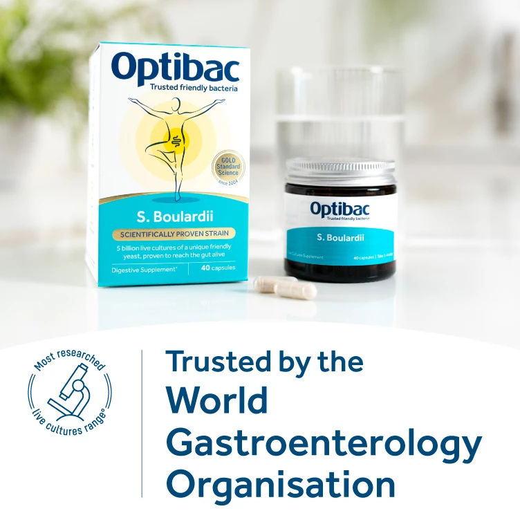 Optibac Probiotics - Saccharomyces Boulardii - Image 4