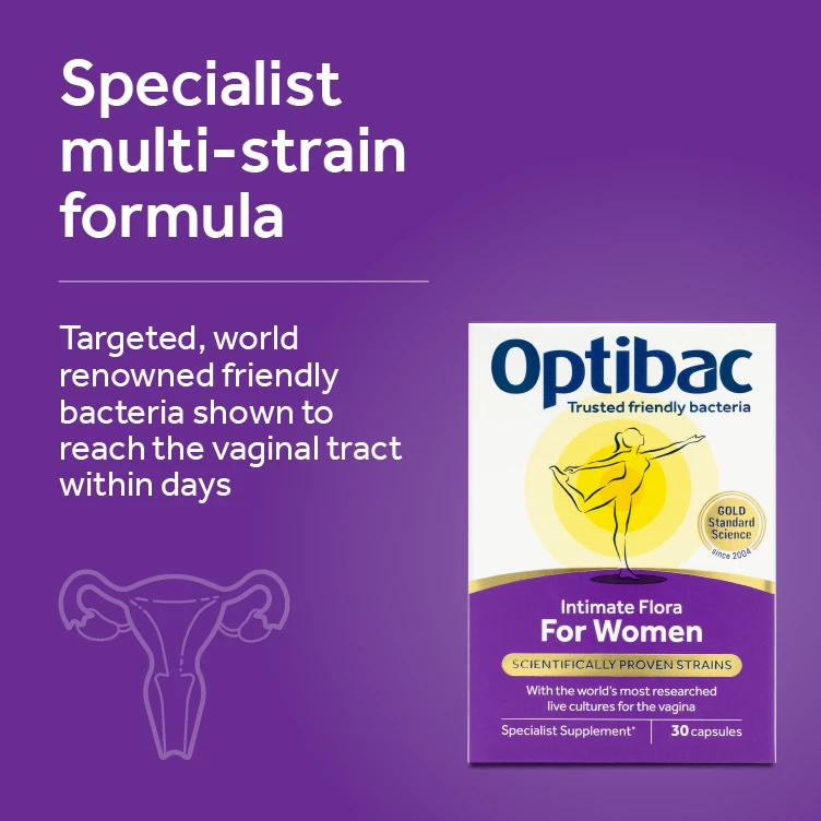 OptiBac Probiotics - Intimate Flora For Women - Image 2